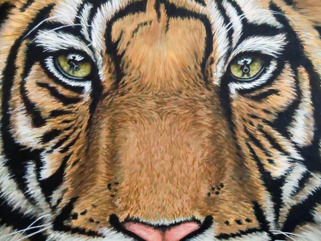 Tigers Last Roar - Detail